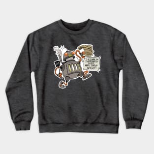 Waffle Bot Crewneck Sweatshirt